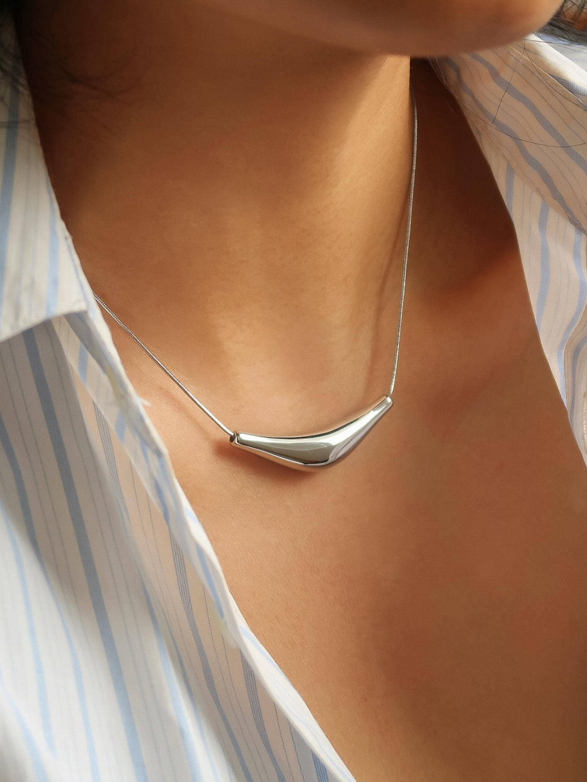 Cendre Silver & Gold Necklace