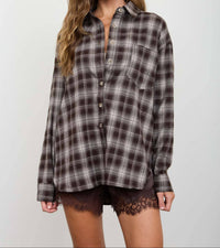 Meet Me in Plaid Top