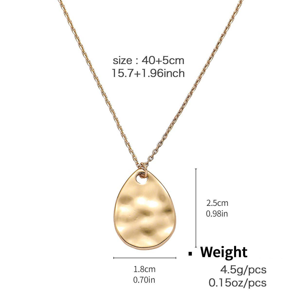 Golden Glow Pendant Necklace