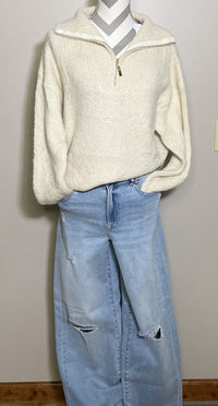 Edward Cozy Knit Collar Sweater