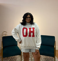 OH-IO & OH' Reversible Mockneck Sweatshirt