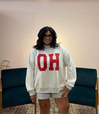 OH-IO & OH' Reversible Mockneck Sweatshirt