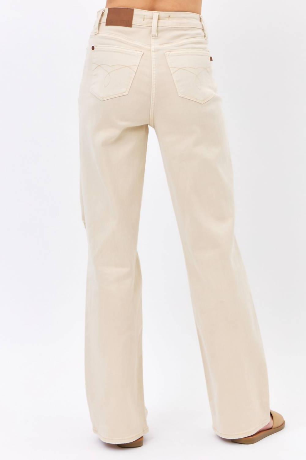 Judy Blue HW Destroyed 90's Straight  Jean