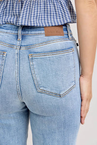 Judy Blue High Waist Ankle Straight Jeans