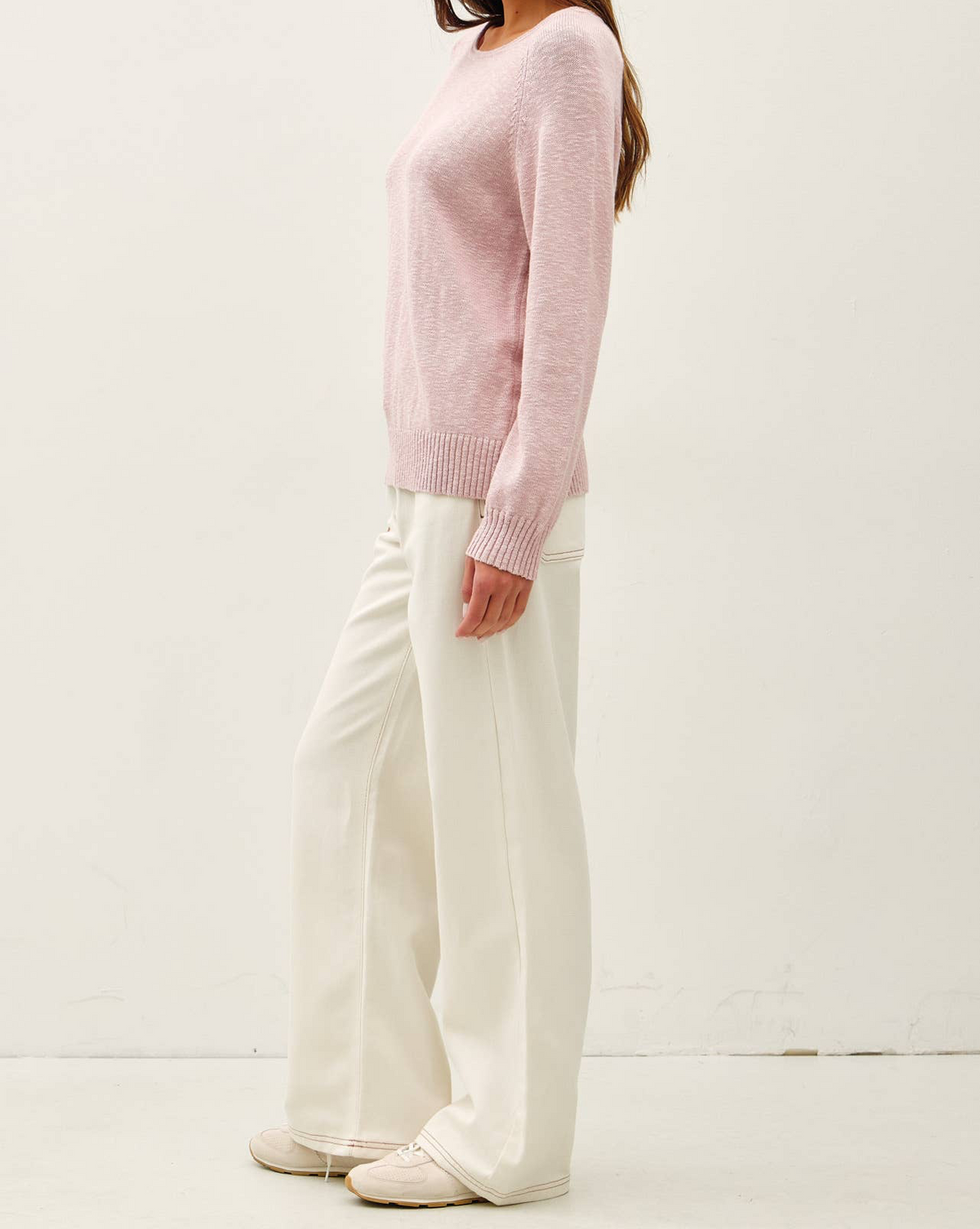 Abbey Dusty Pink Sweater