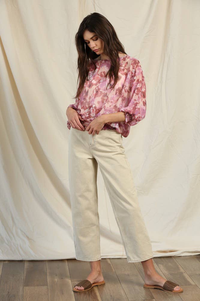 Chic Boho Chiffon Blouse