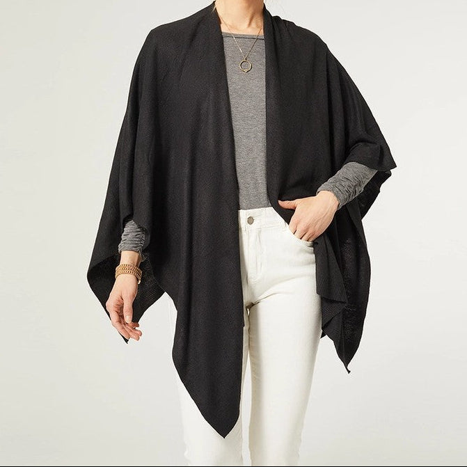 Kiara Lightweight Wrap - Black