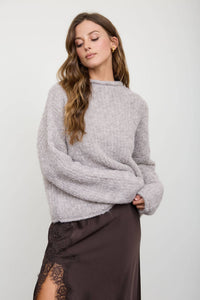 Fuzzy Feelings Sweater - Chocolate