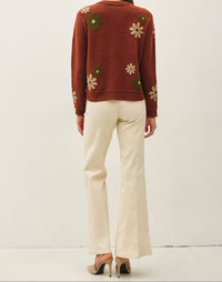 Falling for Florals Sweater