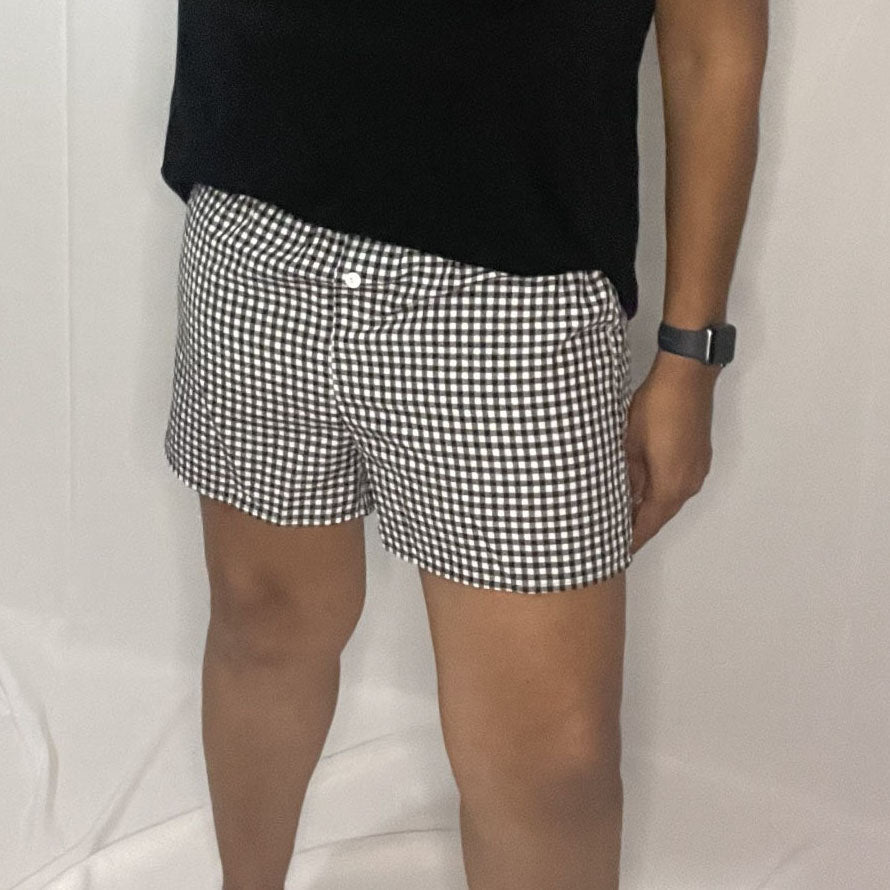 Bobbi Checkered Boxer Shorts