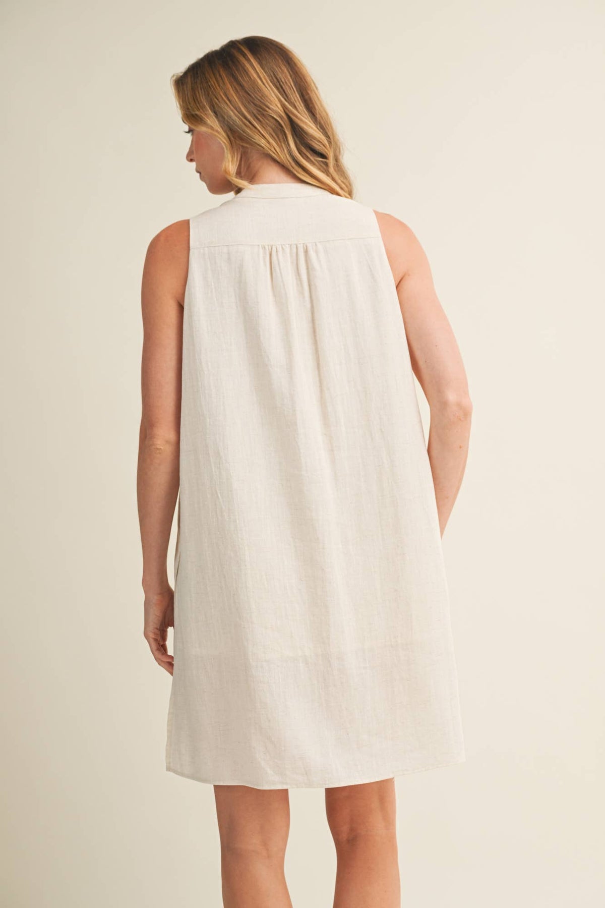 Timeless Ease Linen Dress
