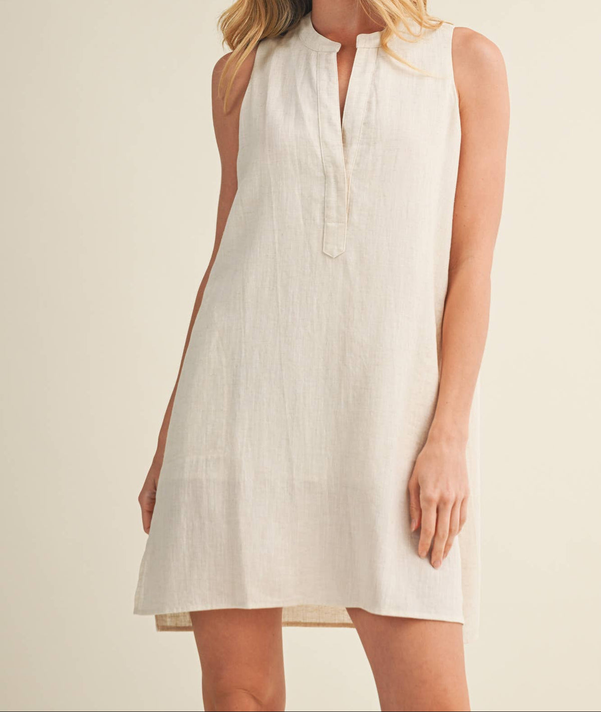 Timeless Ease Linen Dress