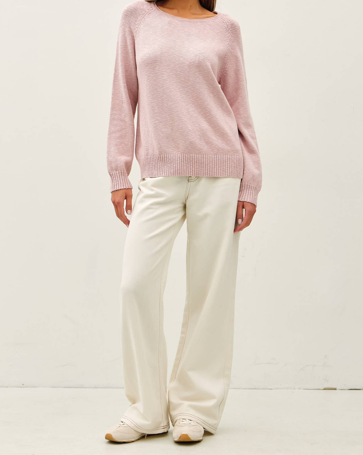 Abbey Dusty Pink Sweater