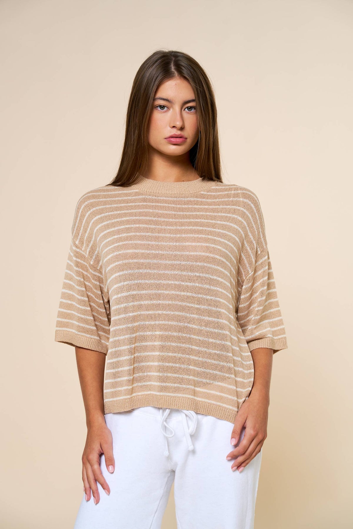 Sand Dune Stripe Top