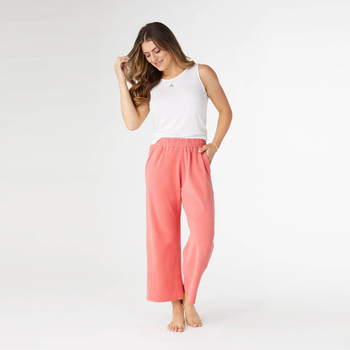 Weekend Brushed Pocket Crop