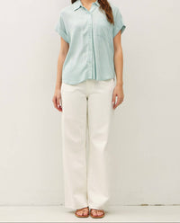 Seaside Button Down Top