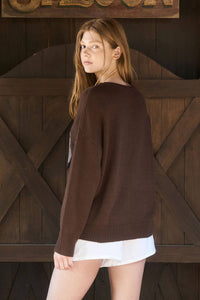 WESTERN BOOt SWEATER
