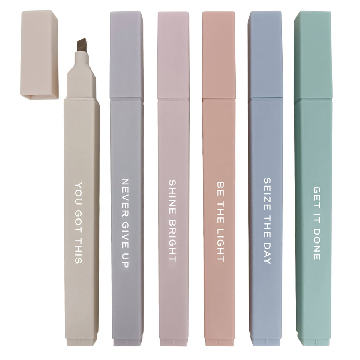Neutral Motivational Highlighter Set