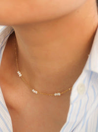 Leilani-Multi Pearl Choker
