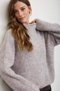 Fuzzy Feelings Sweater - Chocolate
