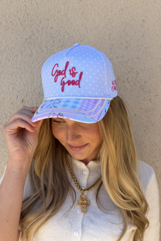 God Is Good Trucker Hat