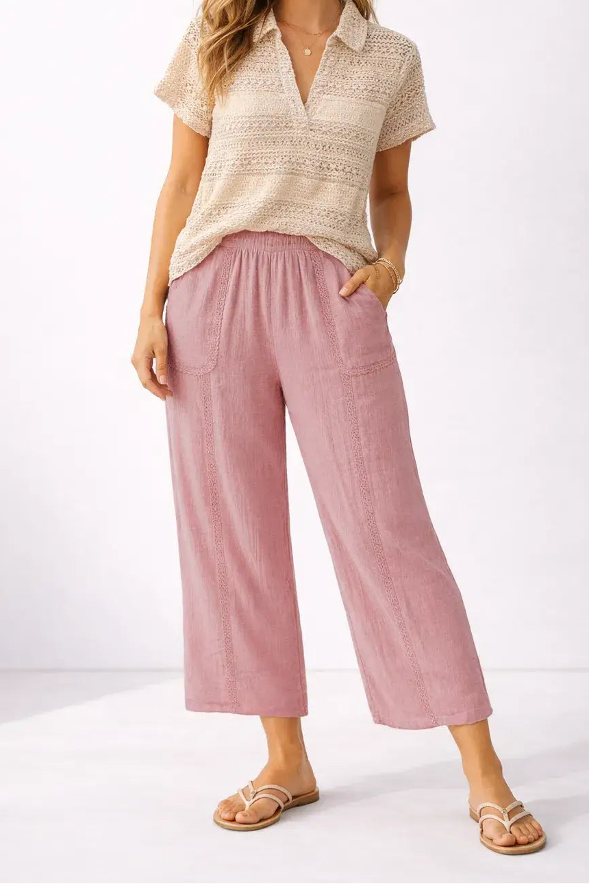 Neutral Breeze Crochet Top