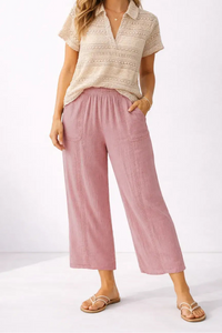 Neutral Breeze Crochet Top