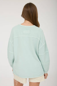 Relaxed Fit Crew Neck - Mint