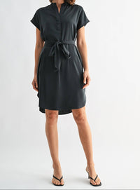 The Everly Tie-Waist Dress