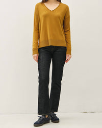 Golden V-NECK SWEATER
