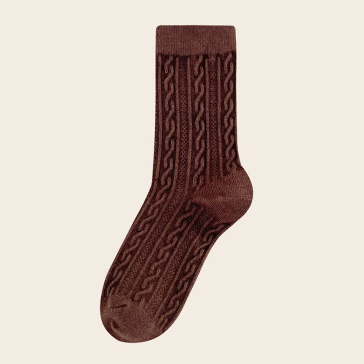 Cozy Cashmere Feel Crew Socks