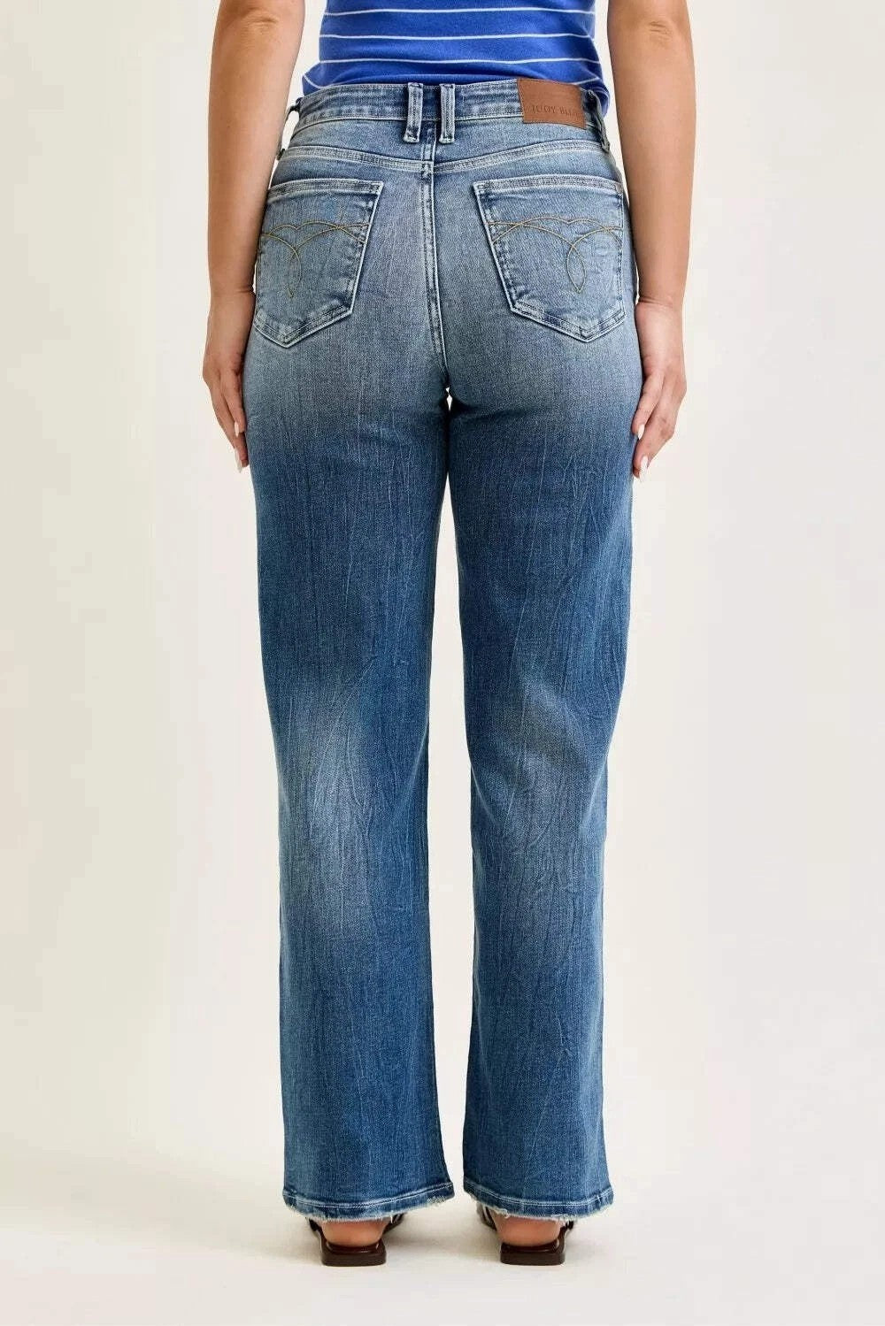 Judy Blue MR 90s Straight Jean