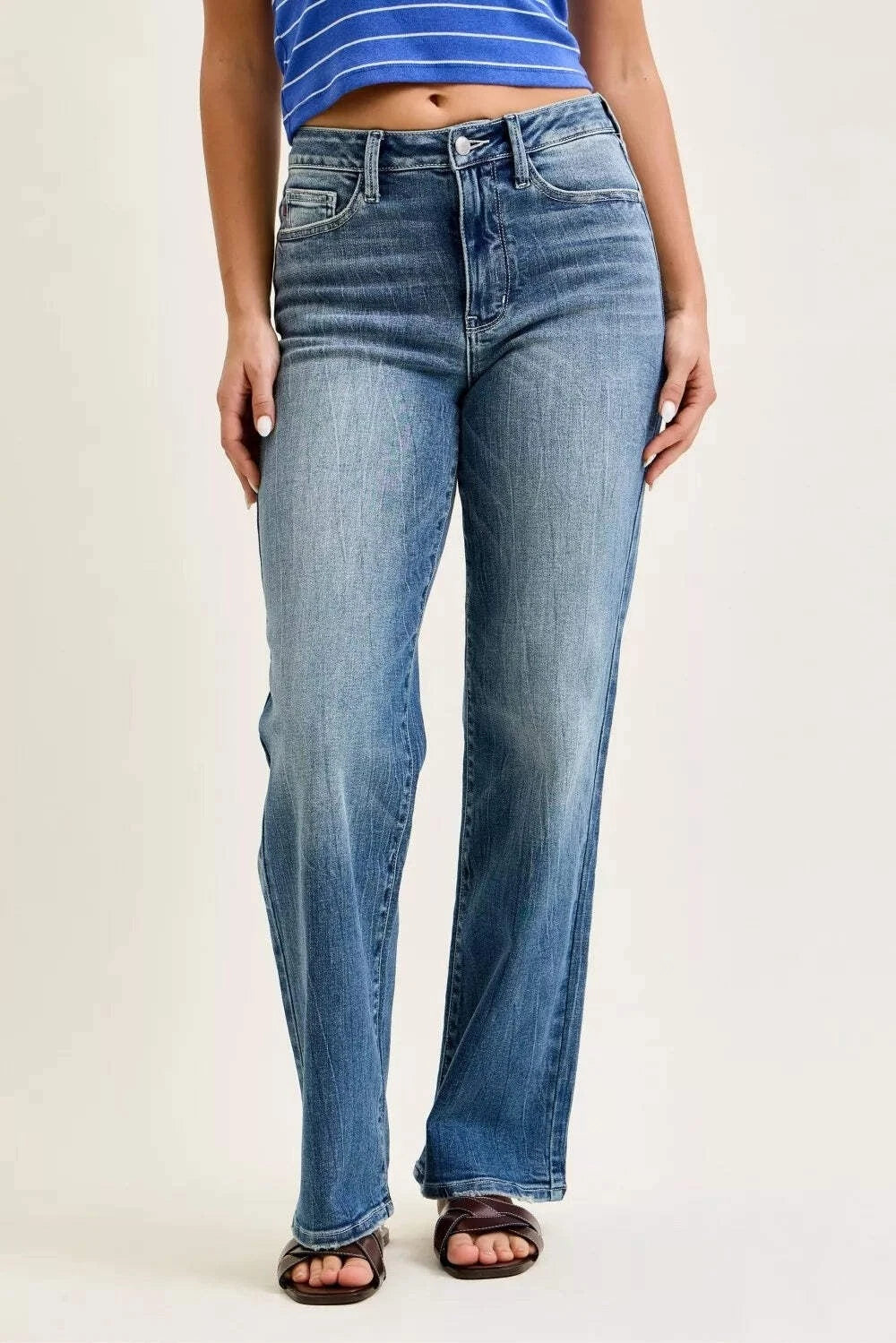Judy Blue MR 90s Straight Jean