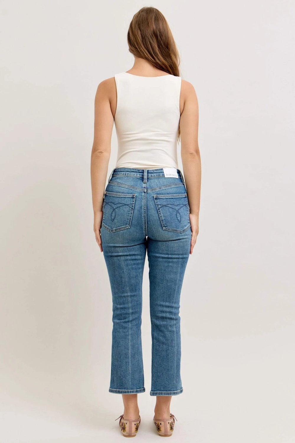 Judy Blue High Waist T.C. Kick Flare