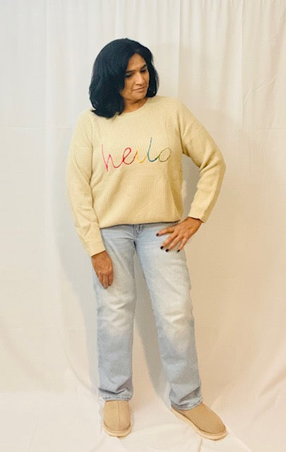 Hello Sweater