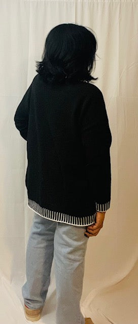 Midnight Edge Sweater