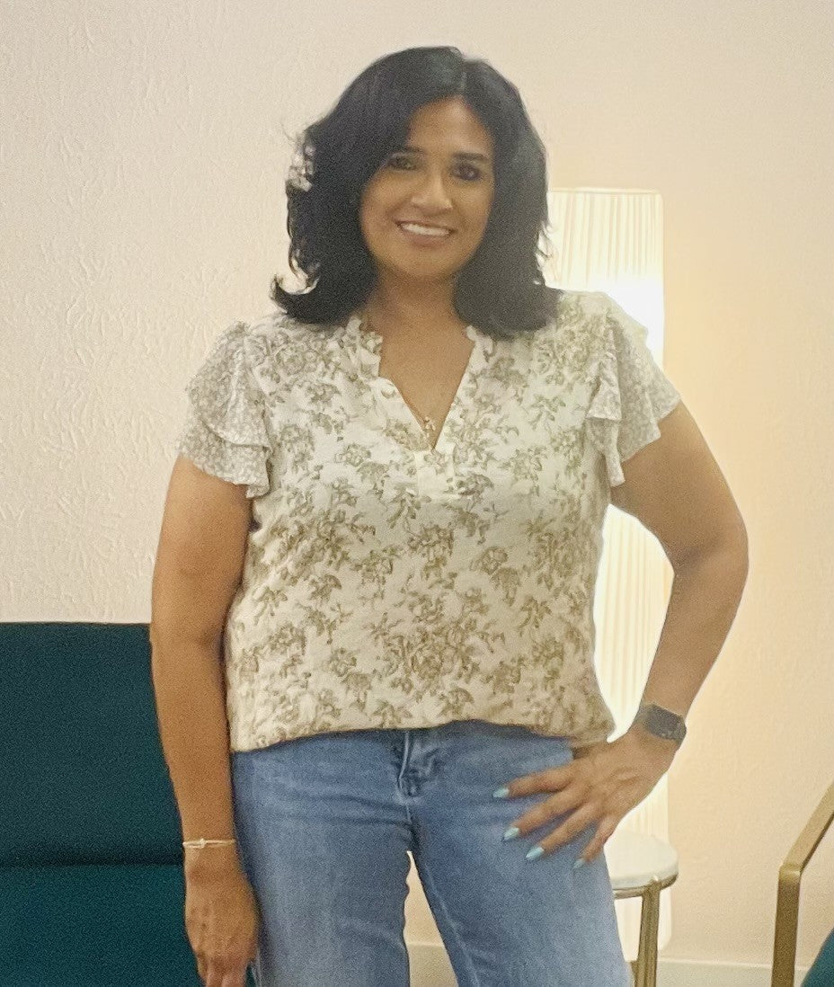 Serena Ruffle Top